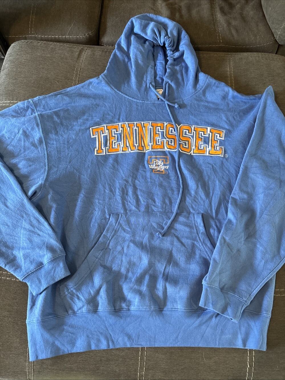 Vintage Lady Volunteers Hoodie U Of T XL Men’s